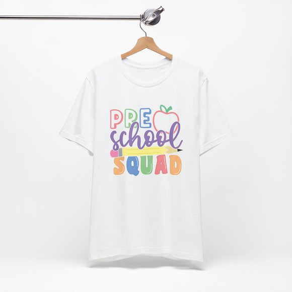 Preschool Squad - Unisex Jersey Short Sleeve Tee