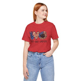 Peace Love America Two - Unisex Jersey Short Sleeve Tee