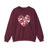 Heart Full of Hearts Unisex Heavy Blend™ Crewneck Sweatshirt