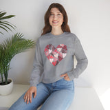 Heart Full of Hearts Unisex Heavy Blend™ Crewneck Sweatshirt