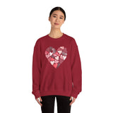 Heart Full of Hearts Unisex Heavy Blend™ Crewneck Sweatshirt