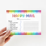 Happy Mail Watercolor Crayons - Brag Note for Students